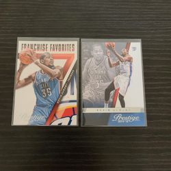 Kevin Durant Thunder NBA basketball cards 