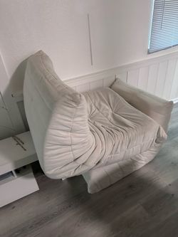 Floor sofa chair pair