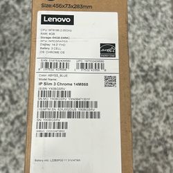 IP Slim 3 Chromebook (Never used still in original packaging)