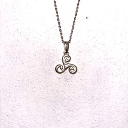 Triskele Pendant Necklace