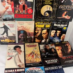 VHS VCR Movie Bundle $25