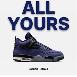 Jordan 4 “Lakers” size 9.5