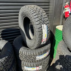 265/70/17 Falken Wildpeak AT4W 4 New Tires