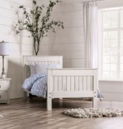 New Queen bed frame W/ Nee Mattress Included