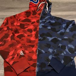 bape camo hoodie 