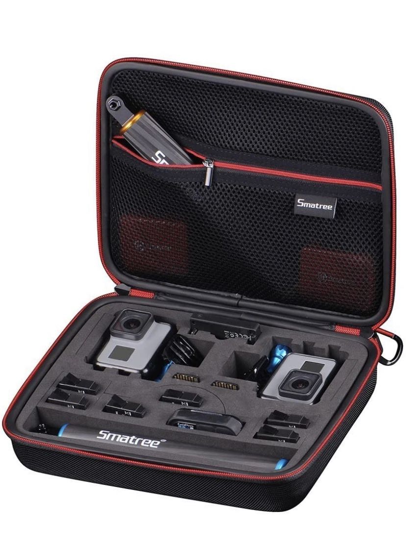 Smatree Carrying Case Compatible for GoPro Hero 10/9/87/6/5/4/3+/3/ GoPro Hero