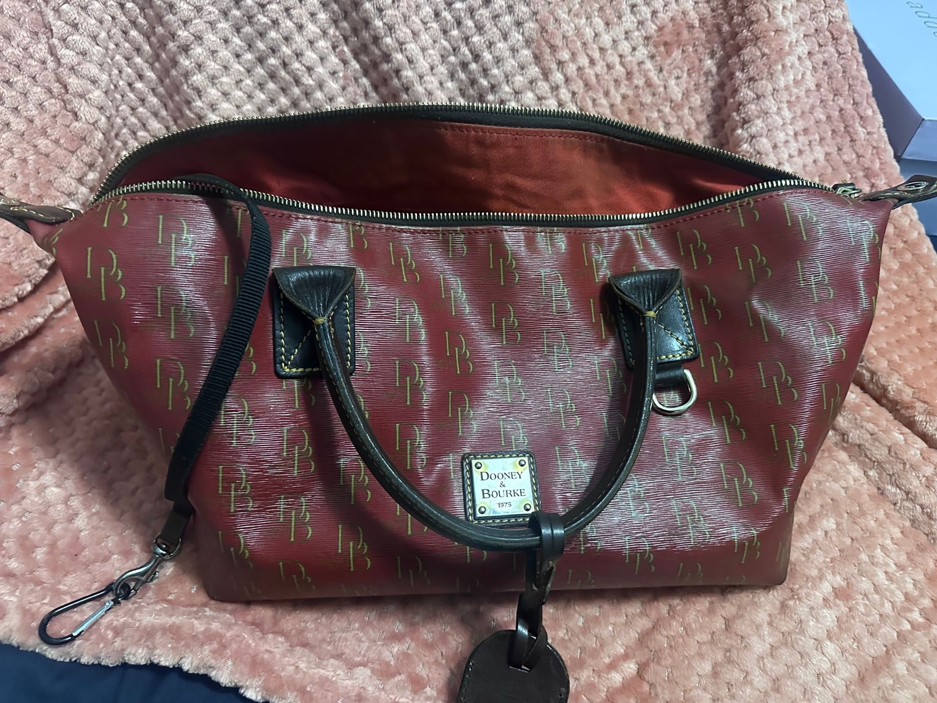 Red Dooney Bourke Satchel