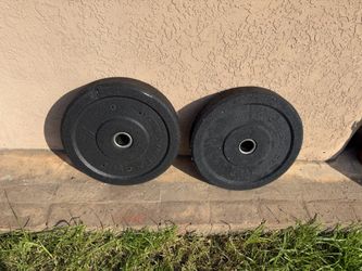 45 Lbs Olympic Bumper Plates 
