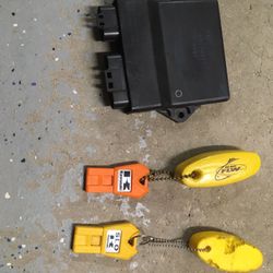 Kawasaki 250x Jet Ski ECU with 2 keys.
