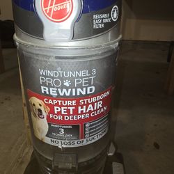 Hoover Windtunnel Pro Pet Vaccum