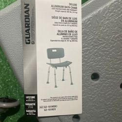 Guardian Deluxe Aluminum Bath Chair 