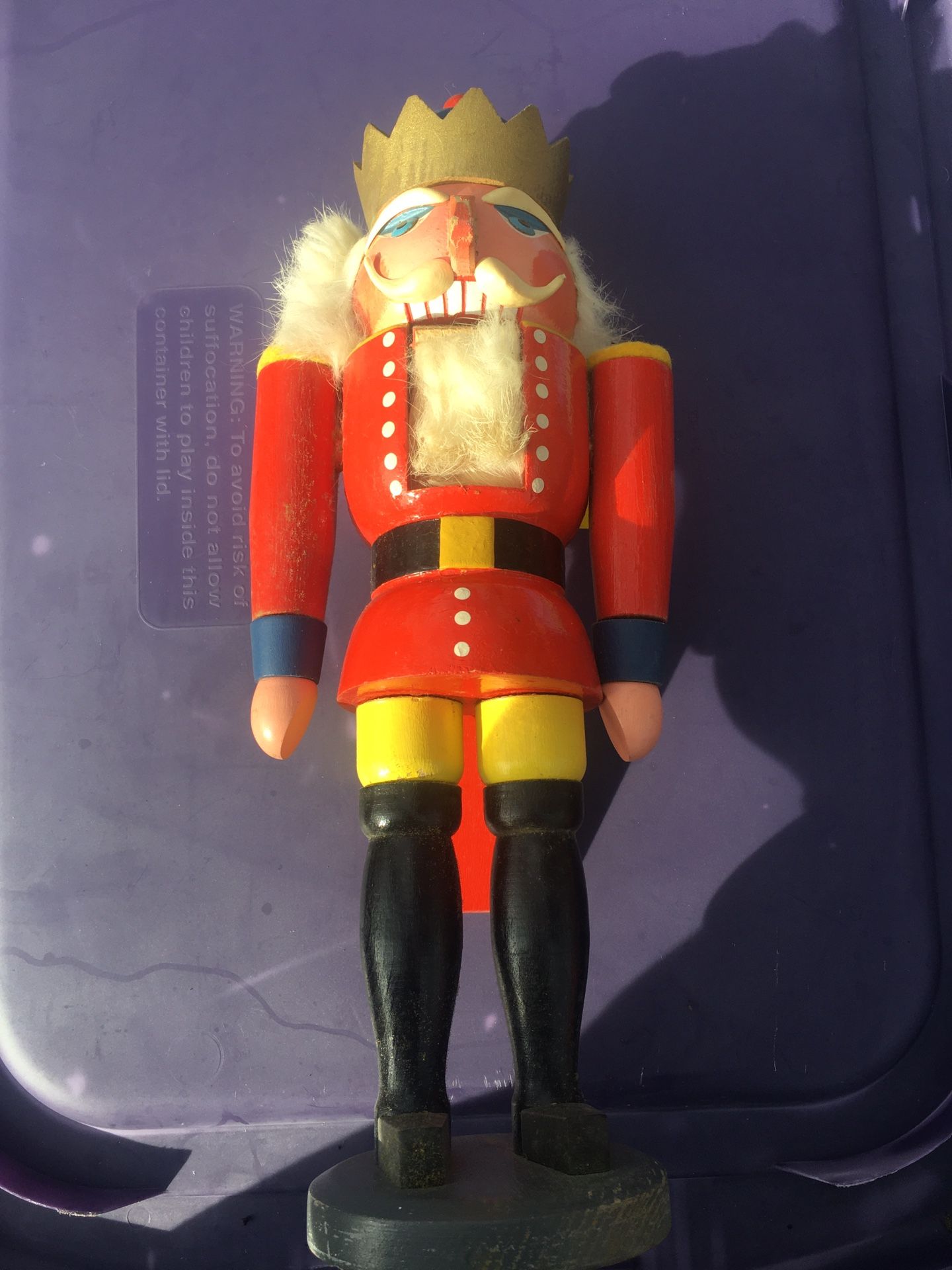 Vintage 13 inch nutcracker only $10 firm