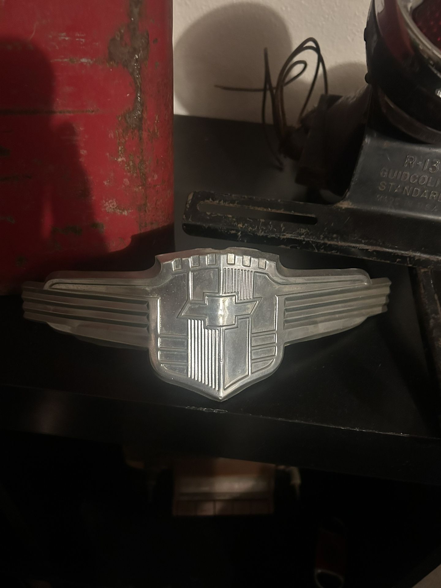 1942 Chevy Hood Badge