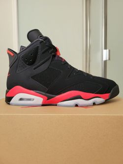 Air Jordan 6 Retro Infrared Salesman / Reverse Infrared ✅️ Size 10 Men's 🆕️ DS, Brand New, 100% Guaranteed 🤙🏽 Authentic 🔸️Nike AJ6 VI 🔥🔥🔥