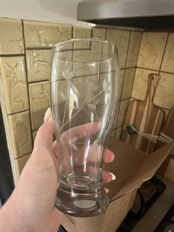 4pk Princess House Moderna Beer Glasses NEVER USED IN BOX