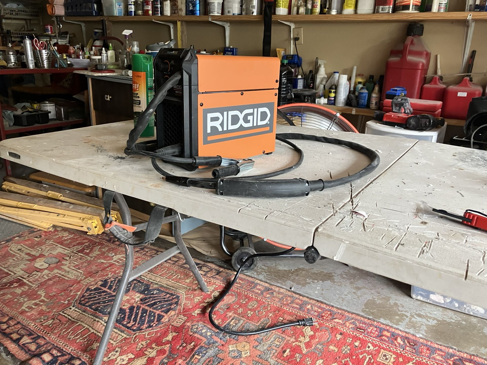 Rigid RFC 90 Flux-Core Backpack Welder
