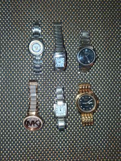 A collection of vintage watches selling as a bundle all sales final.
