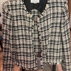 Calvin Klein Skirt Suit Size 14/16 