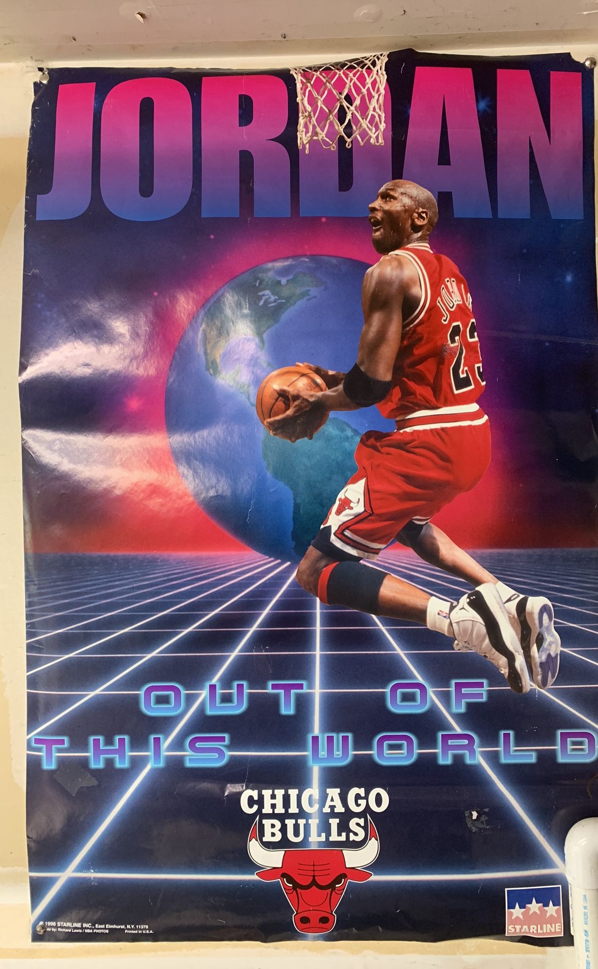 Jordan poster from 1996