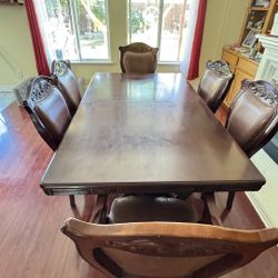 Dining Table With 8 Chairs 