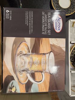 Alpine Cuisine 6-Piece Tea Glass Set