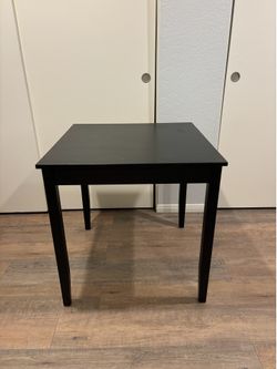LERHAMN IKEA Black Square Desk