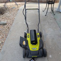 RYOBI 40V 18 in. 2-in-1 Cordless Battery Walk Behind Push Lawn Mower with 6.0 Ah Battery and Charger