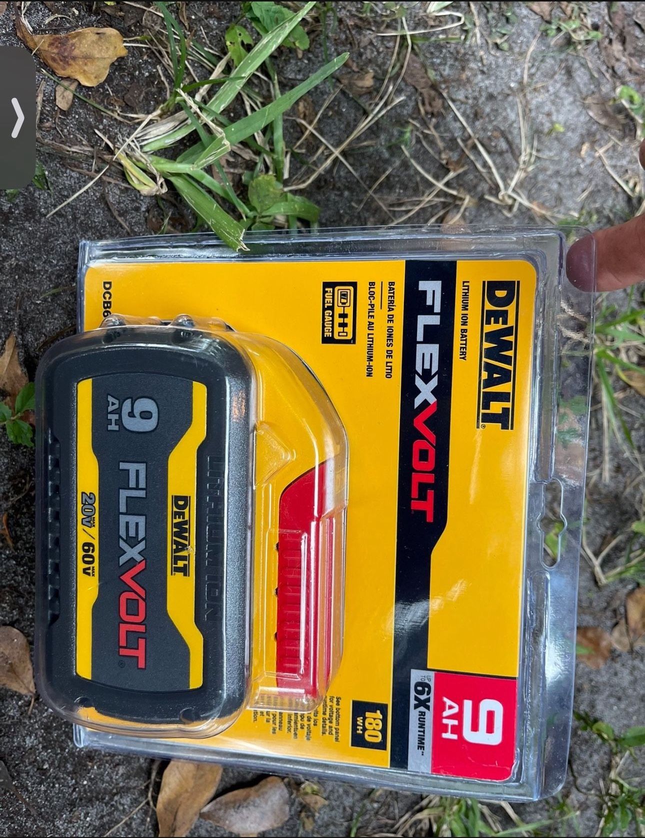 DeWALT Flexvolt 9ha Brand New