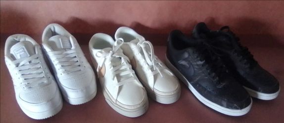 New 2 Nike's 1 Fila Size 6.5  $40 for all
