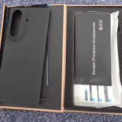 Samsung Z Fold 7 Carbon Fiber Case Thinborne With Magnets