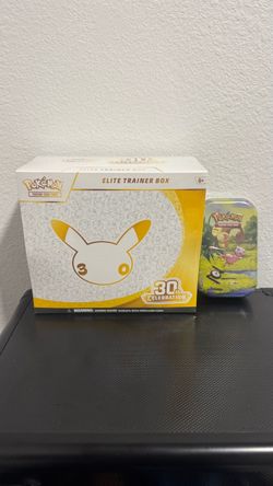 Pokémon 30th Anniversary Celebration Elite Trainer Box ETB + Mini Tin
