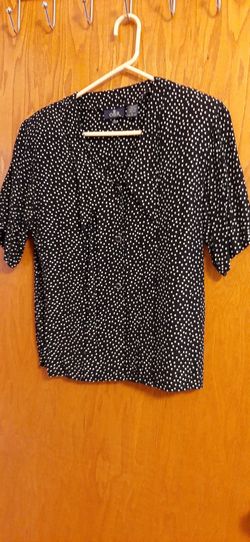 Ladies OBR Polka Dot Shirt. Size S