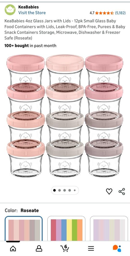 12- 2 oz Glass Jars w/lids
