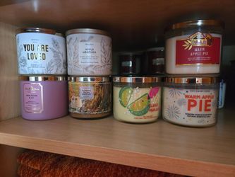 Candles- 3 wick Brand New $ 7.00 each