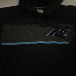 NFL/Nike/Panthers Therma-Fit Black Hoodie Size Medium.