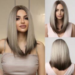 Wig Blonde Ombré Full Lace Wig