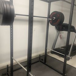 Full Squat Rack With Pull Up Bar