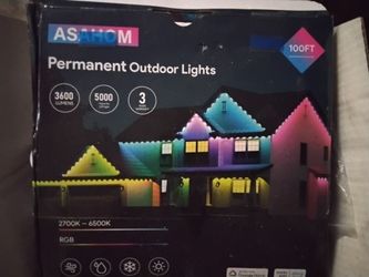 Permanent outdoor lights brand new in the box