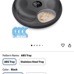 Casfuy Automatic Cat Feeder Cordless