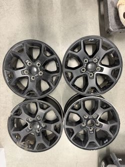 Jeep Wrangler JL 17" OEM Wheel Rim