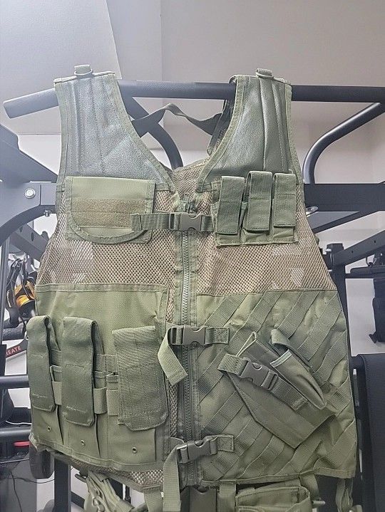 Vest Green/OD Green Adjustable 2xl-4xl
