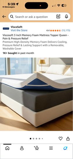 New queen mattress topper