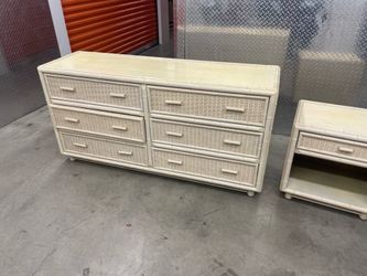 Dresser and nightstand