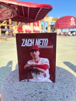 ZACH NETO Los Angeles Angels Bobblehead SGA 8/28/26 Giveaway