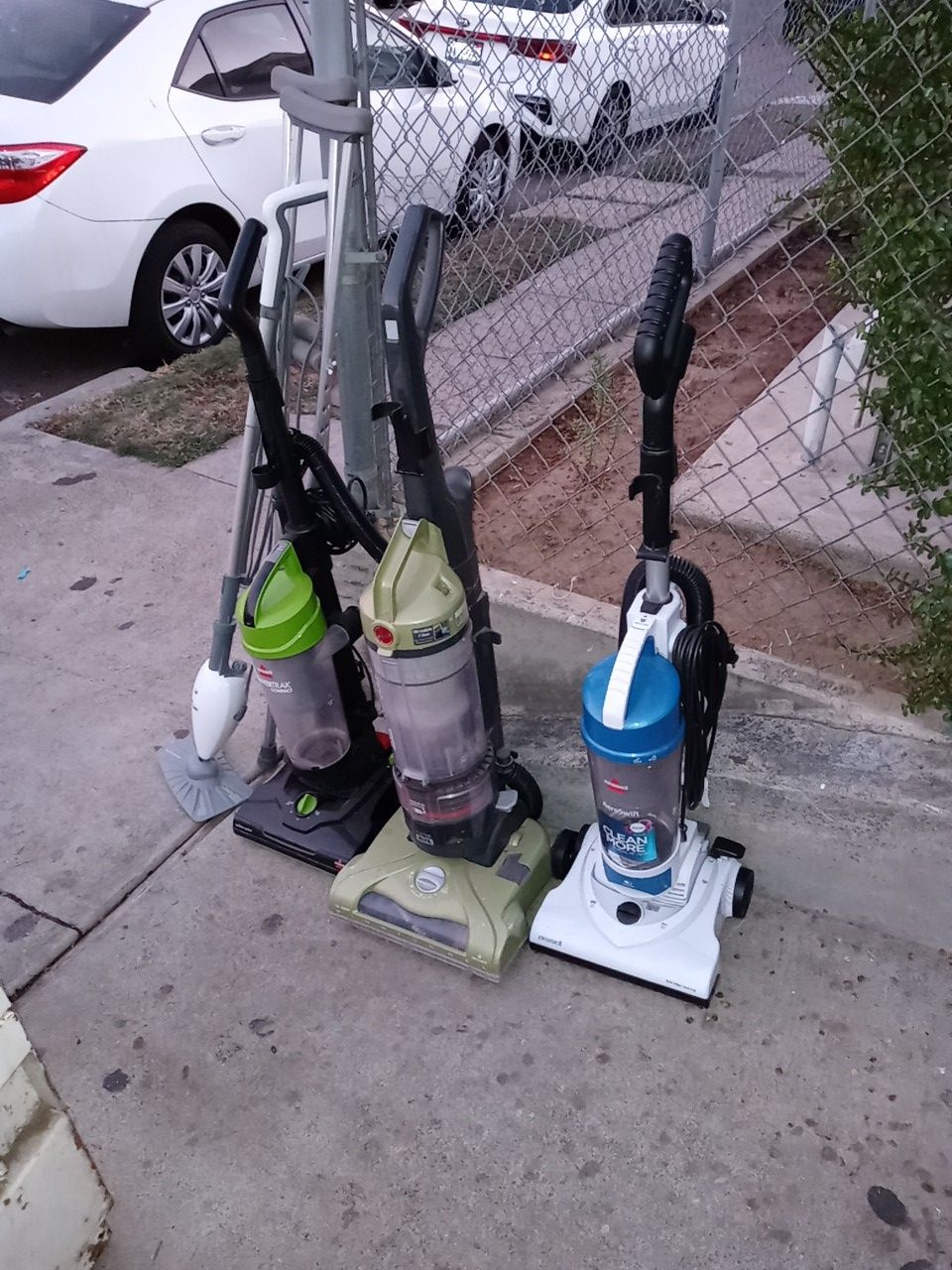 Three Vacuums