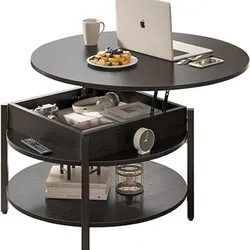 Round Lift Top Coffee Tabl