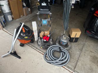 Helix Floor Buffer / Polisher with Accessories
