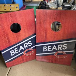 Chicago Bears Cornhole Boards (Bags)