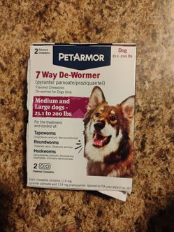 Large Dog Dewormer
