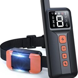 Dog Shock Collar Dog Training Collar with Remote, EPOHESE IPX7 Waterproof Shock Collar for Small Medium Large Dogs with Security Keyboard Lock, 3 Trai